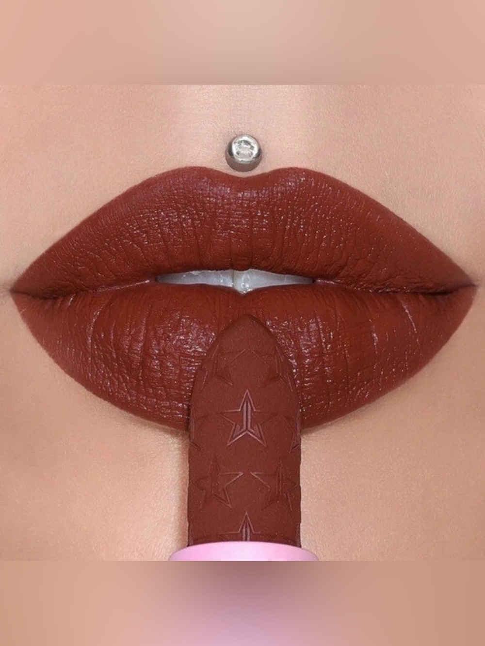 Jeffree Star Velvet Trap Lipstick Unicorn Blood Dark Rusty Matte Red New